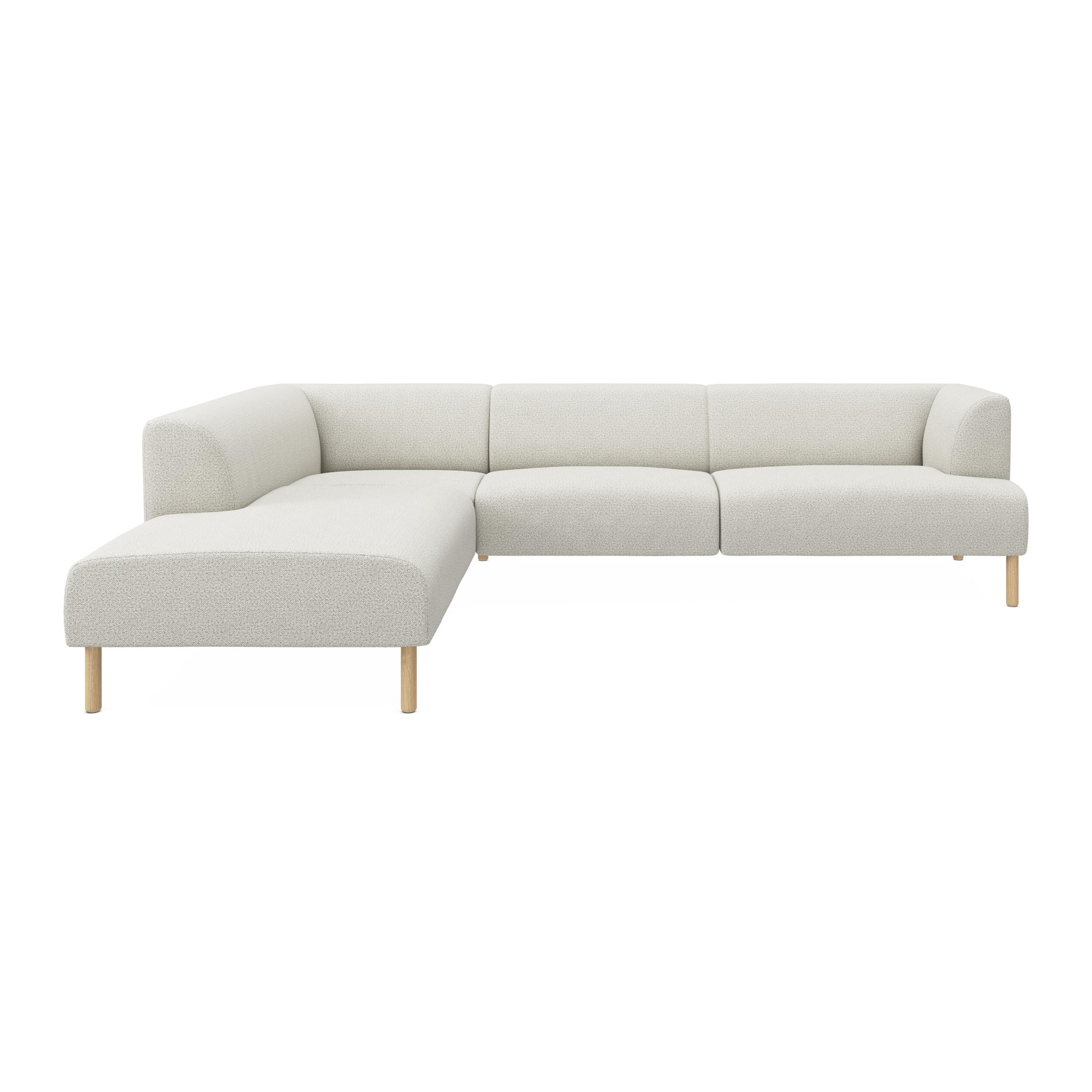 Teron vänstervänd soffa med divan 