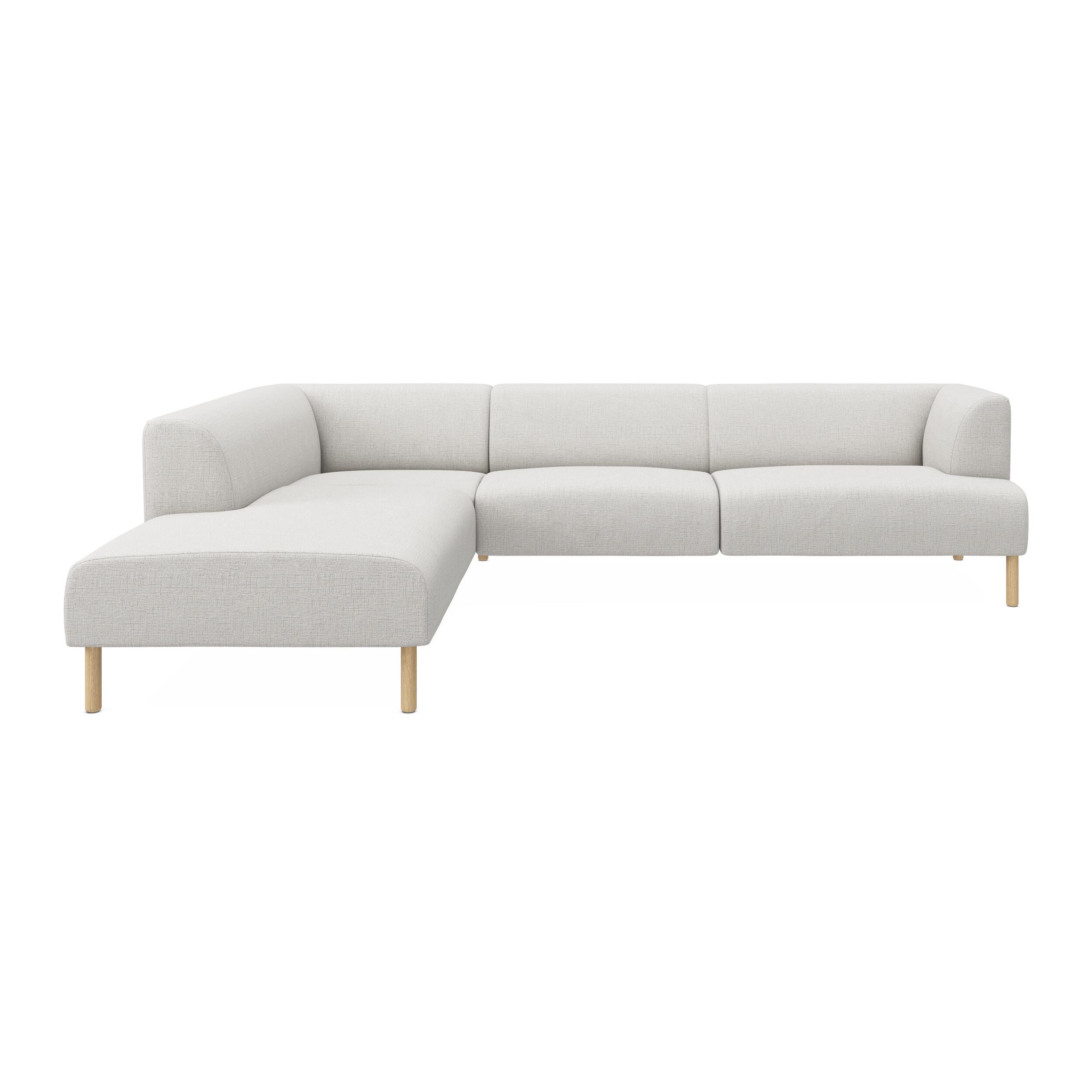 Teron vänstervänd soffa med divan 