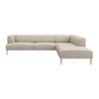 Teron högervänd soffa med divan