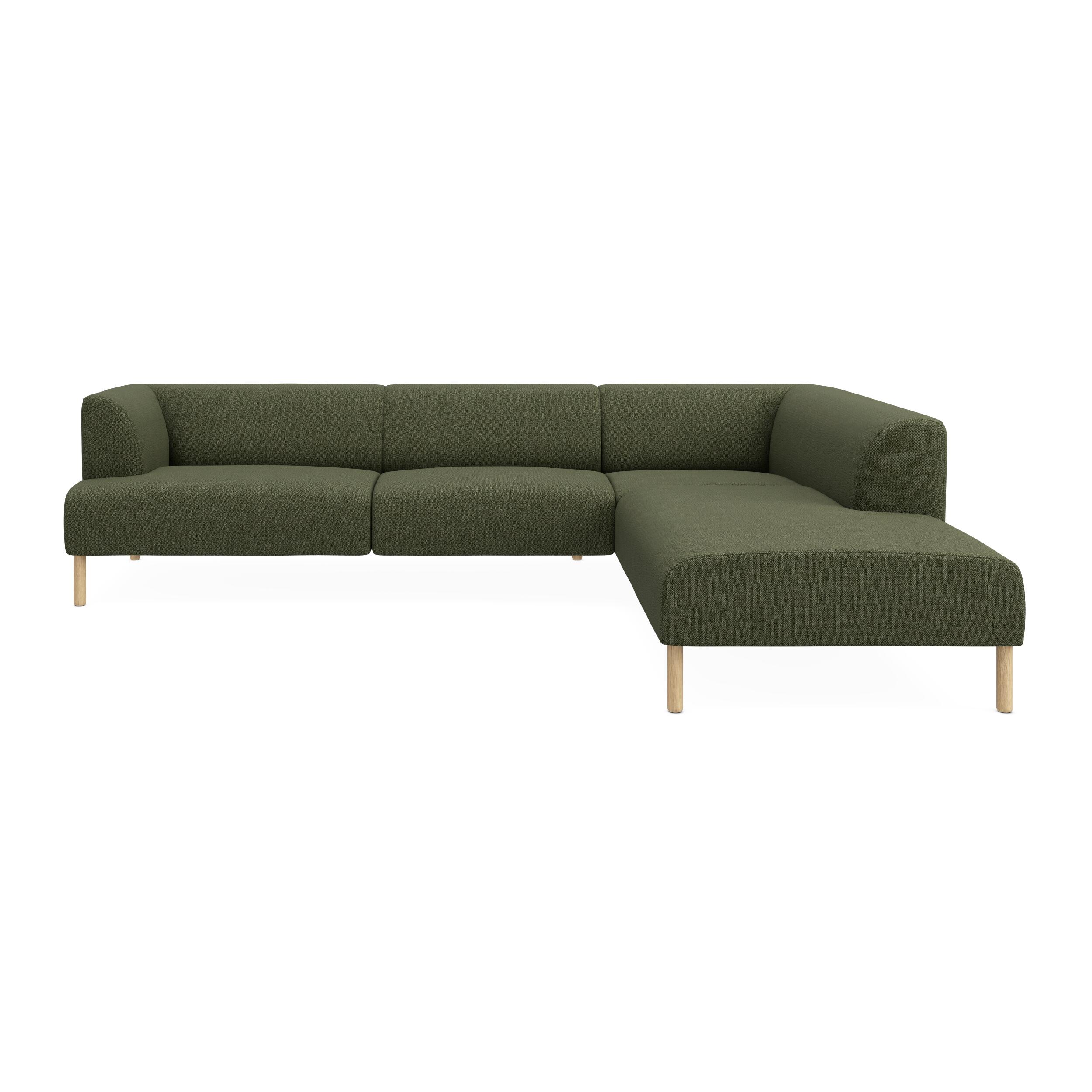 Teron högervänd soffa med divan 