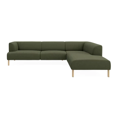Teron högervänd soffa med divan