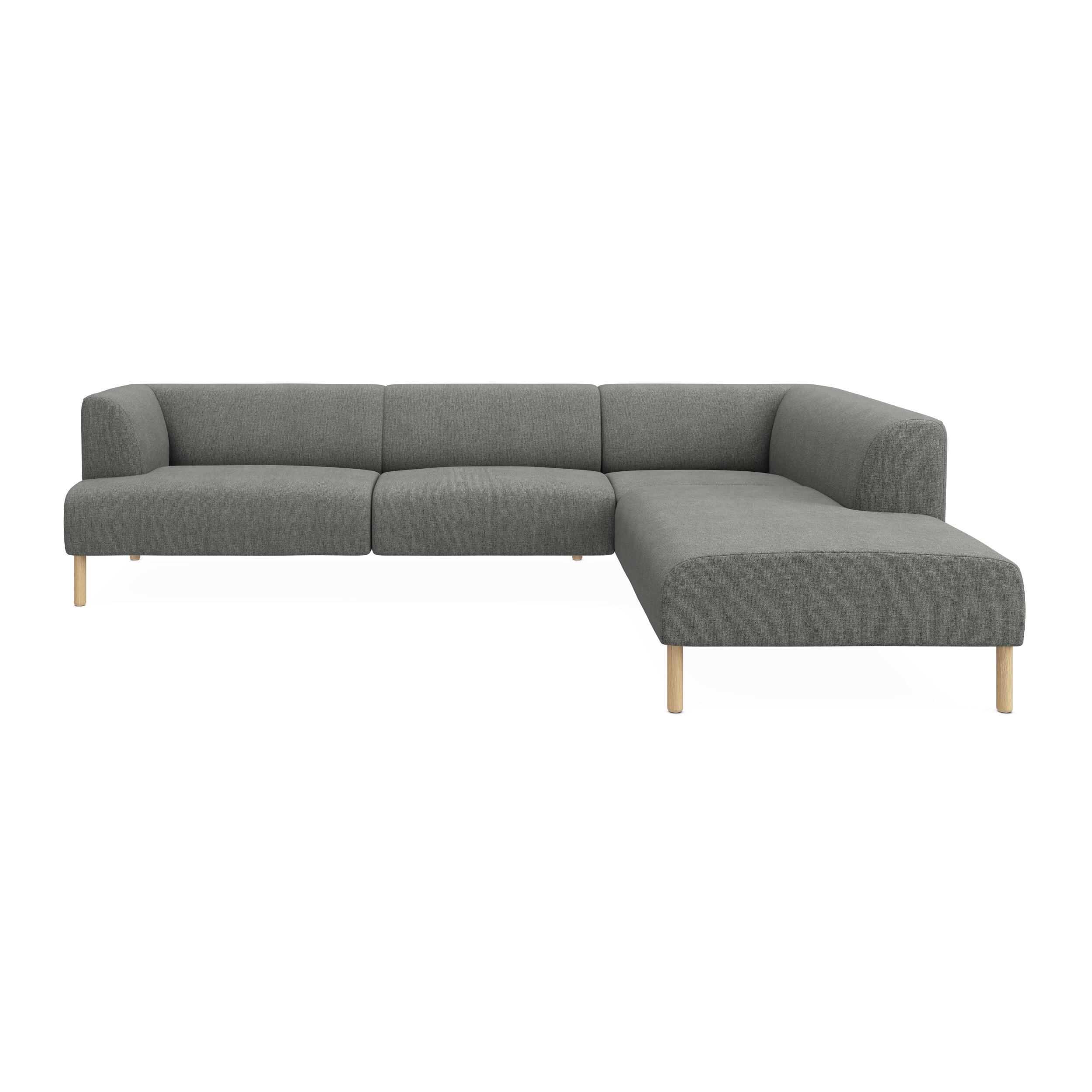 Teron högervänd soffa med divan 