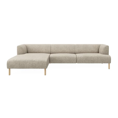 Teron vänstervänd soffa med schäslong
