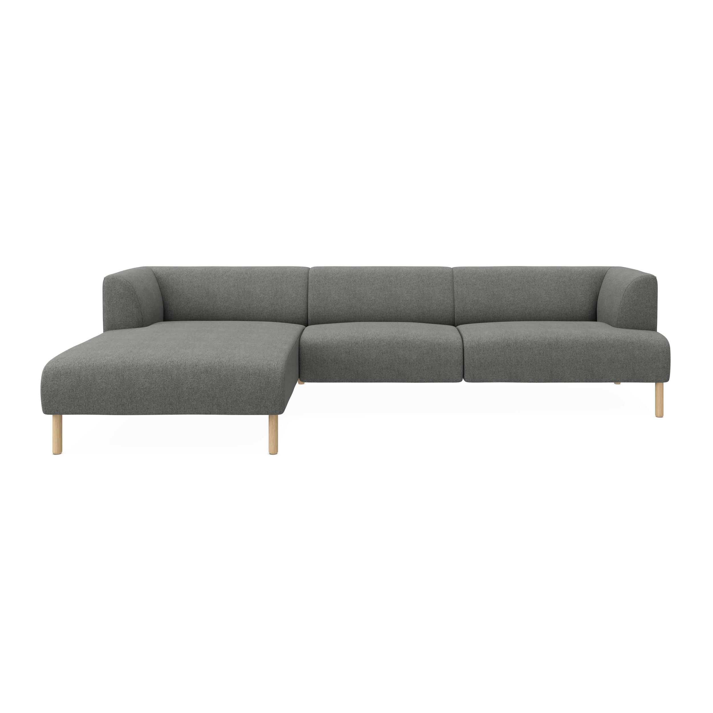 Teron vänstervänd soffa med schäslong 