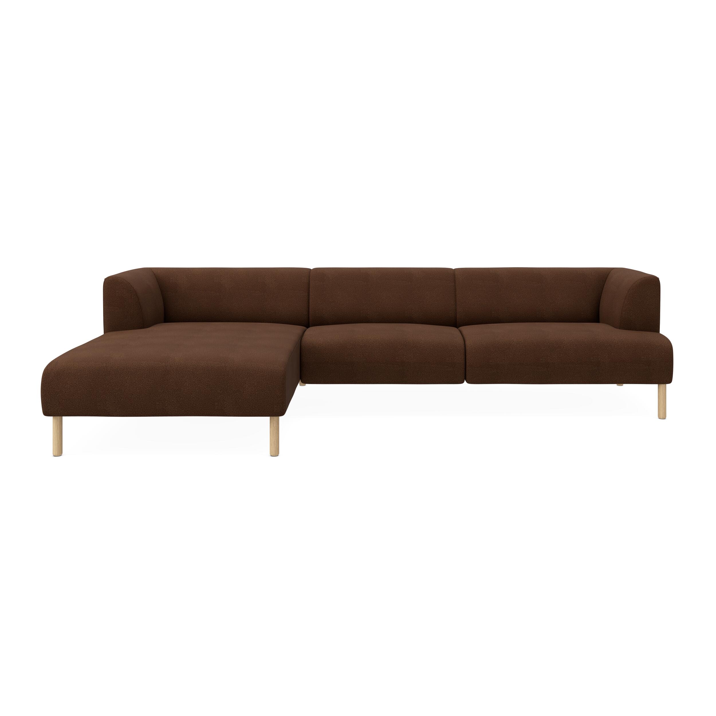 Teron vänstervänd soffa med schäslong 