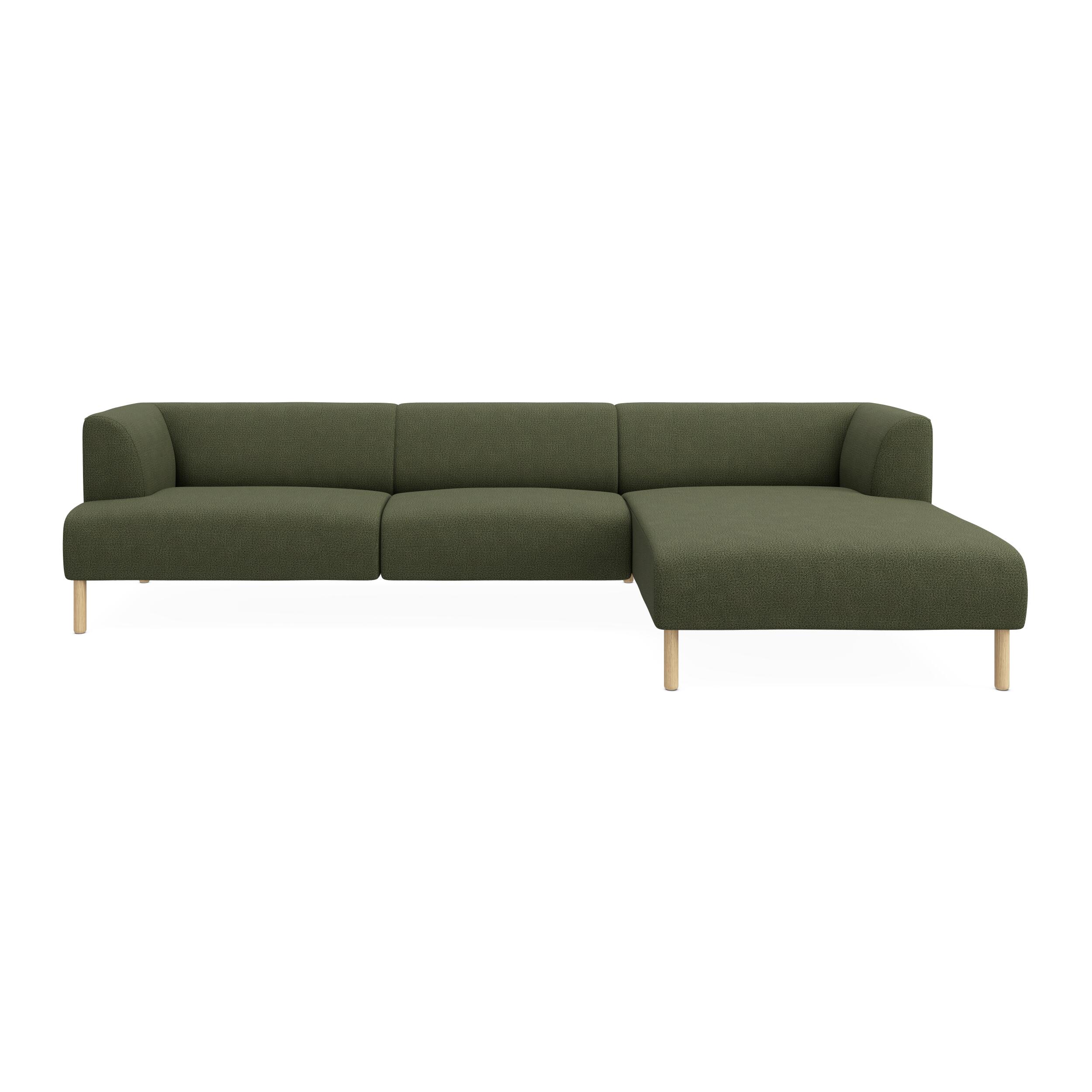 Teron högervänd soffa med schäslong 