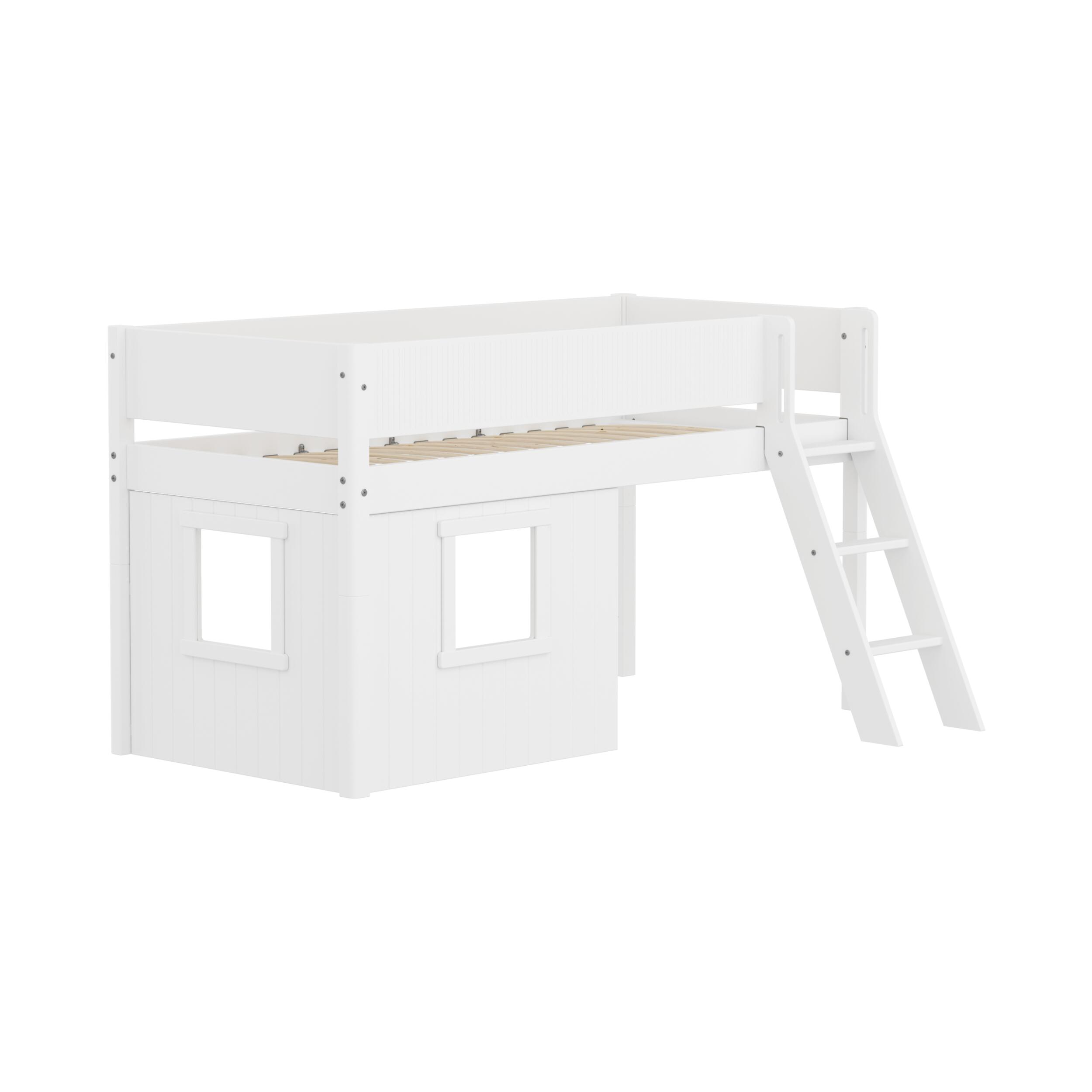Flexa White halvhög säng