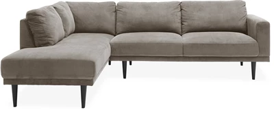 Mexico vänstervänd soffa med divan