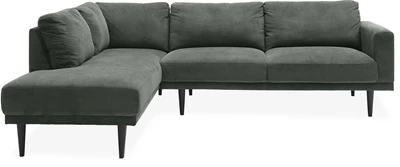 Mexico vänstervänd soffa med divan