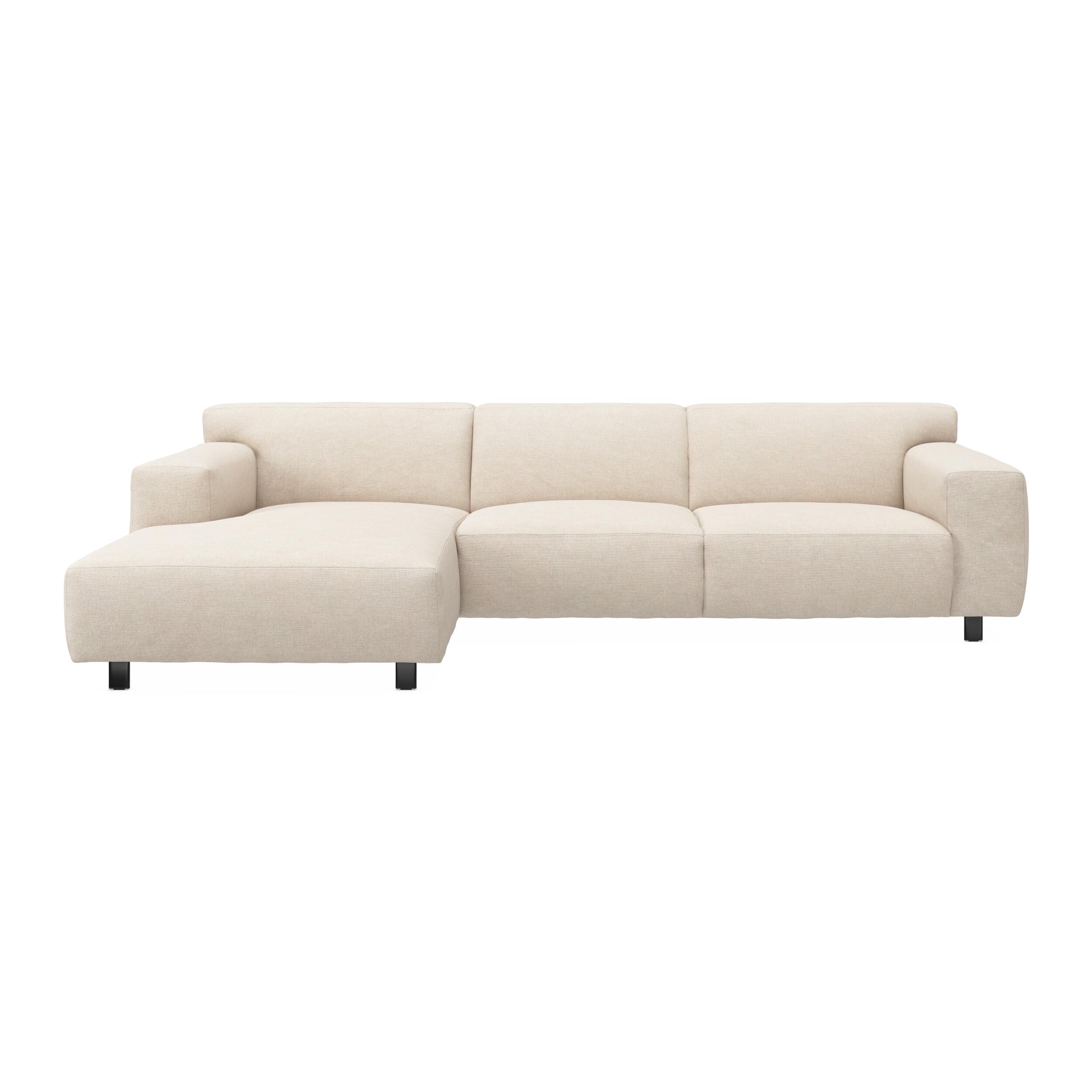 Siena vänstervänd soffa med schäslong 