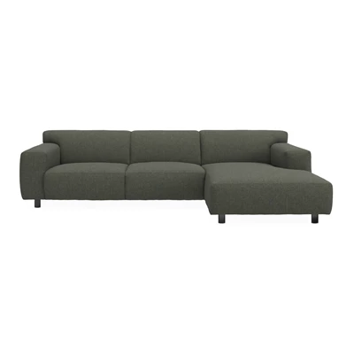Siena högervänd soffa med schäslong