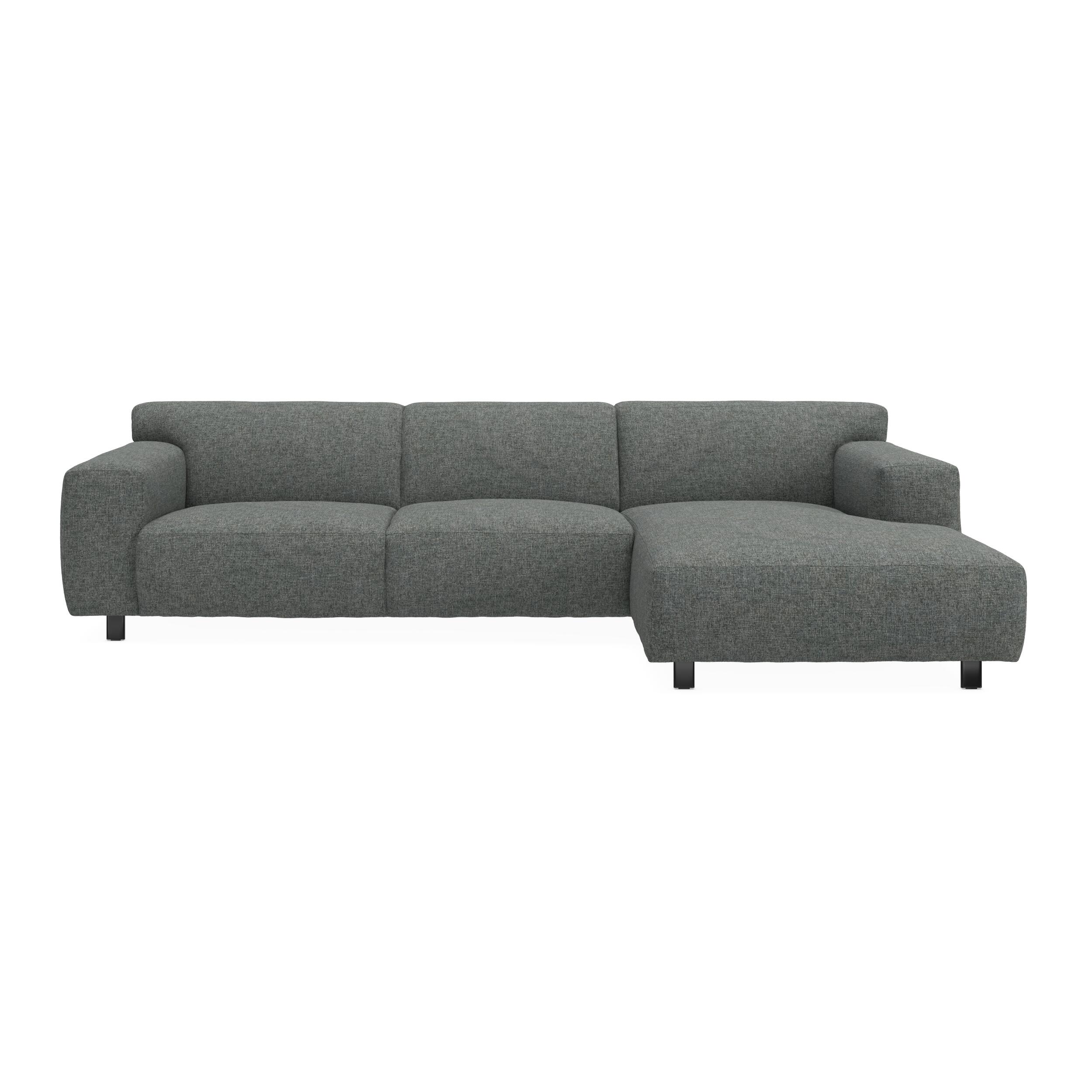 Siena högervänd soffa med schäslong 