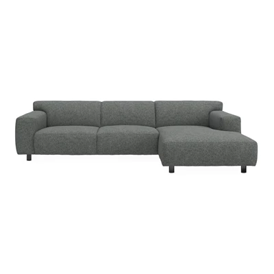 Siena högervänd soffa med schäslong