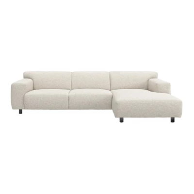 Siena högervänd soffa med schäslong