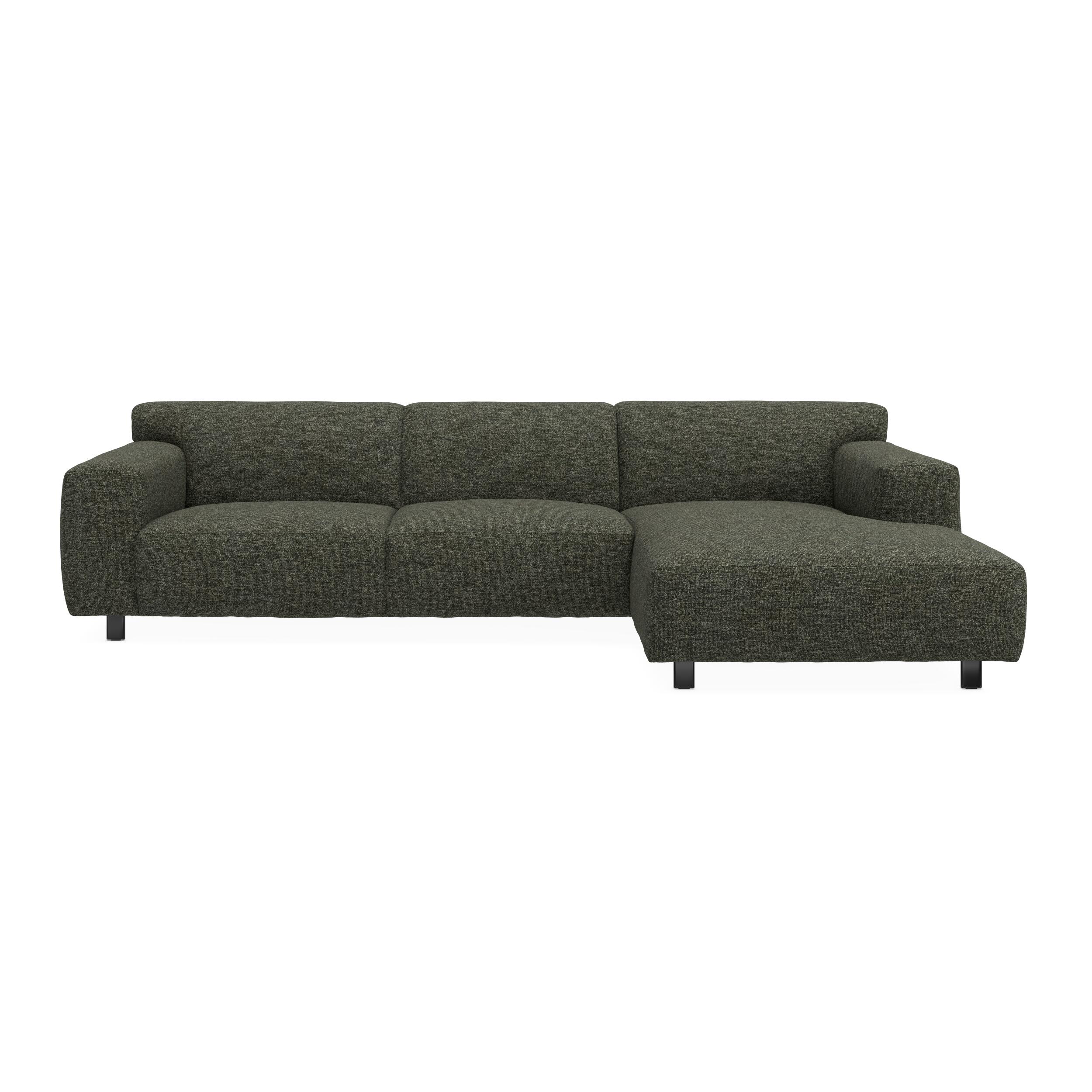 Siena högervänd soffa med schäslong 