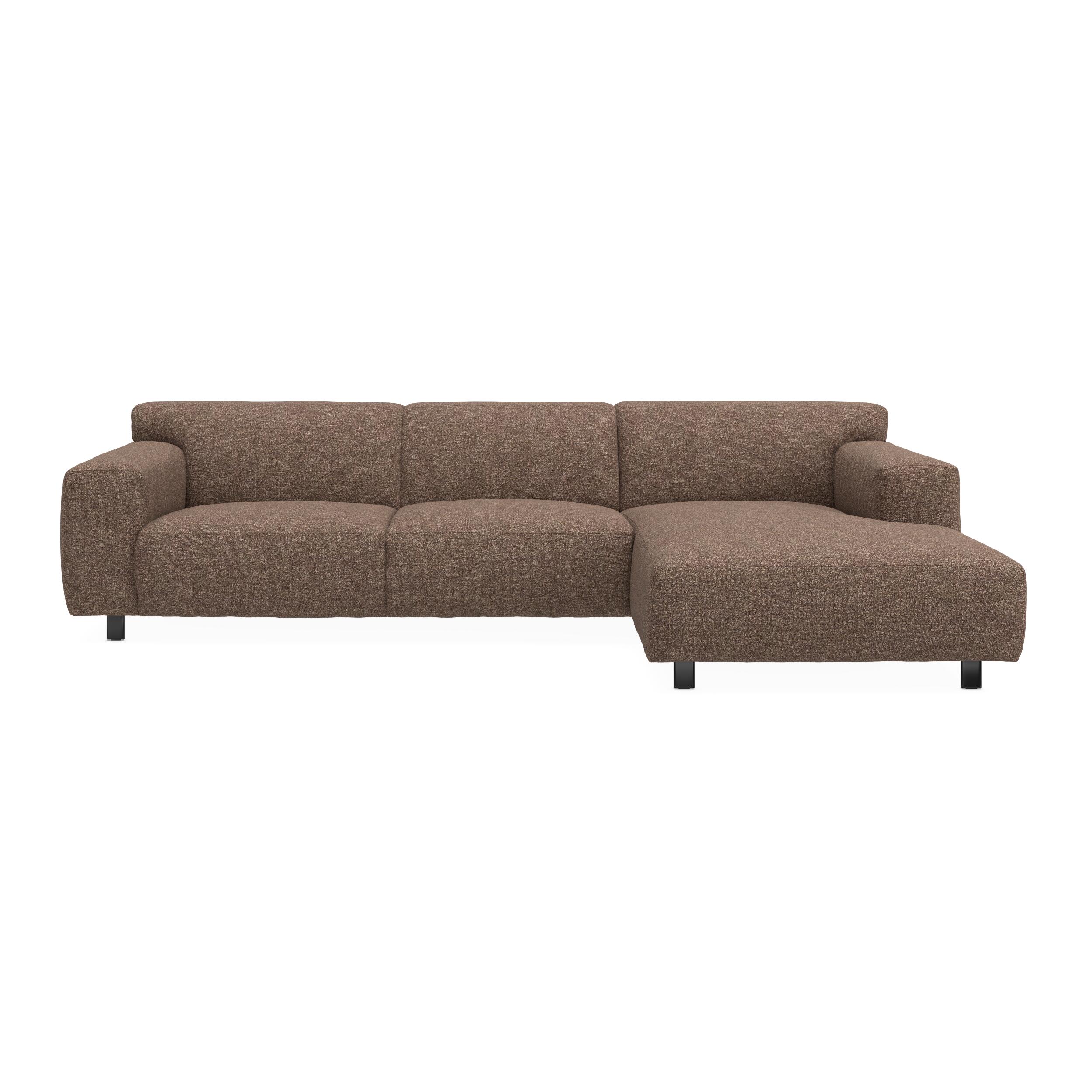 Siena högervänd soffa med schäslong 