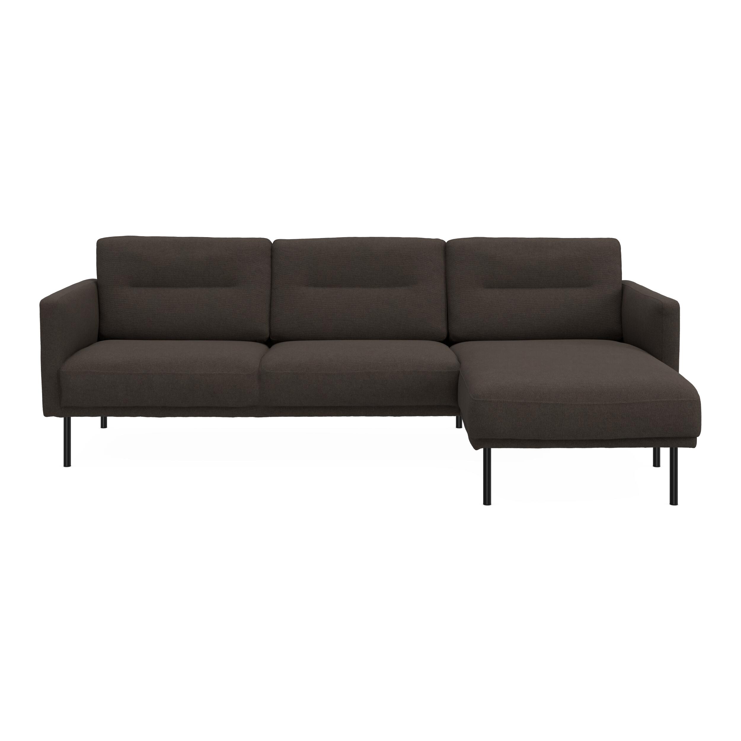 Larvik högervänd soffa med schäslong 