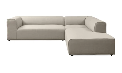 Korius Loungemodul med puffavslutning