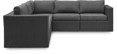 Novio Loungehörnsoffa av 5 moduler grå