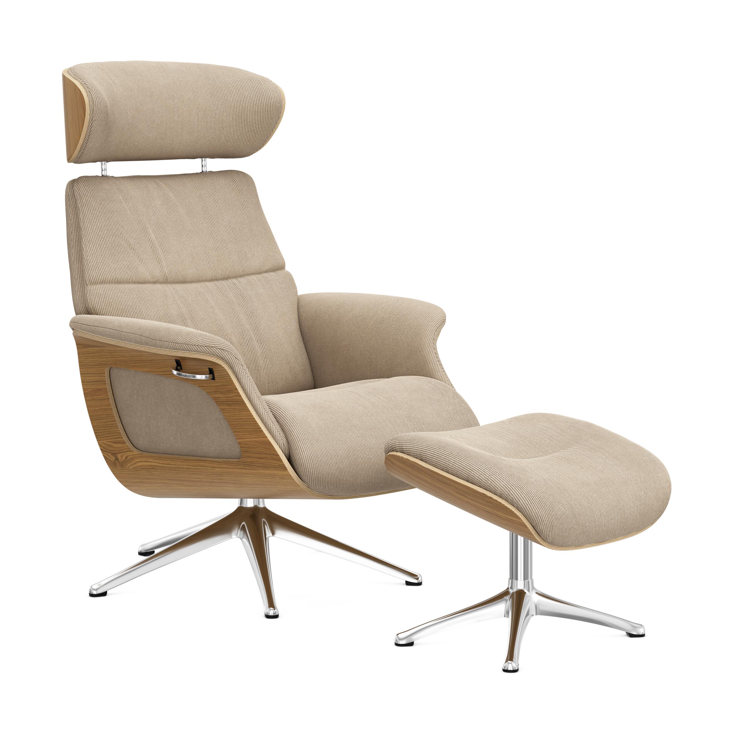 FlexLux Clement Medium fåtölj & fotpall 