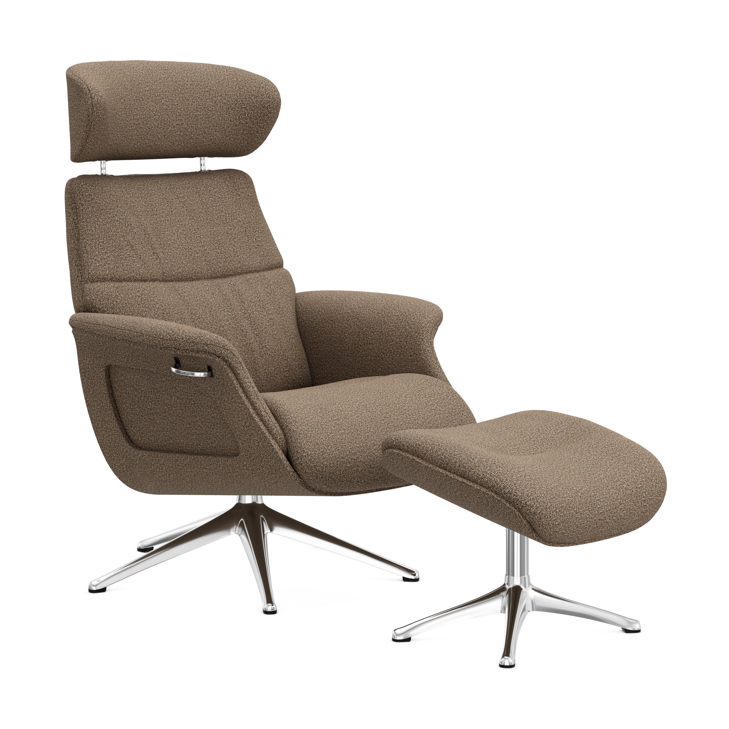 FlexLux Clement Medium fåtölj & fotpall 