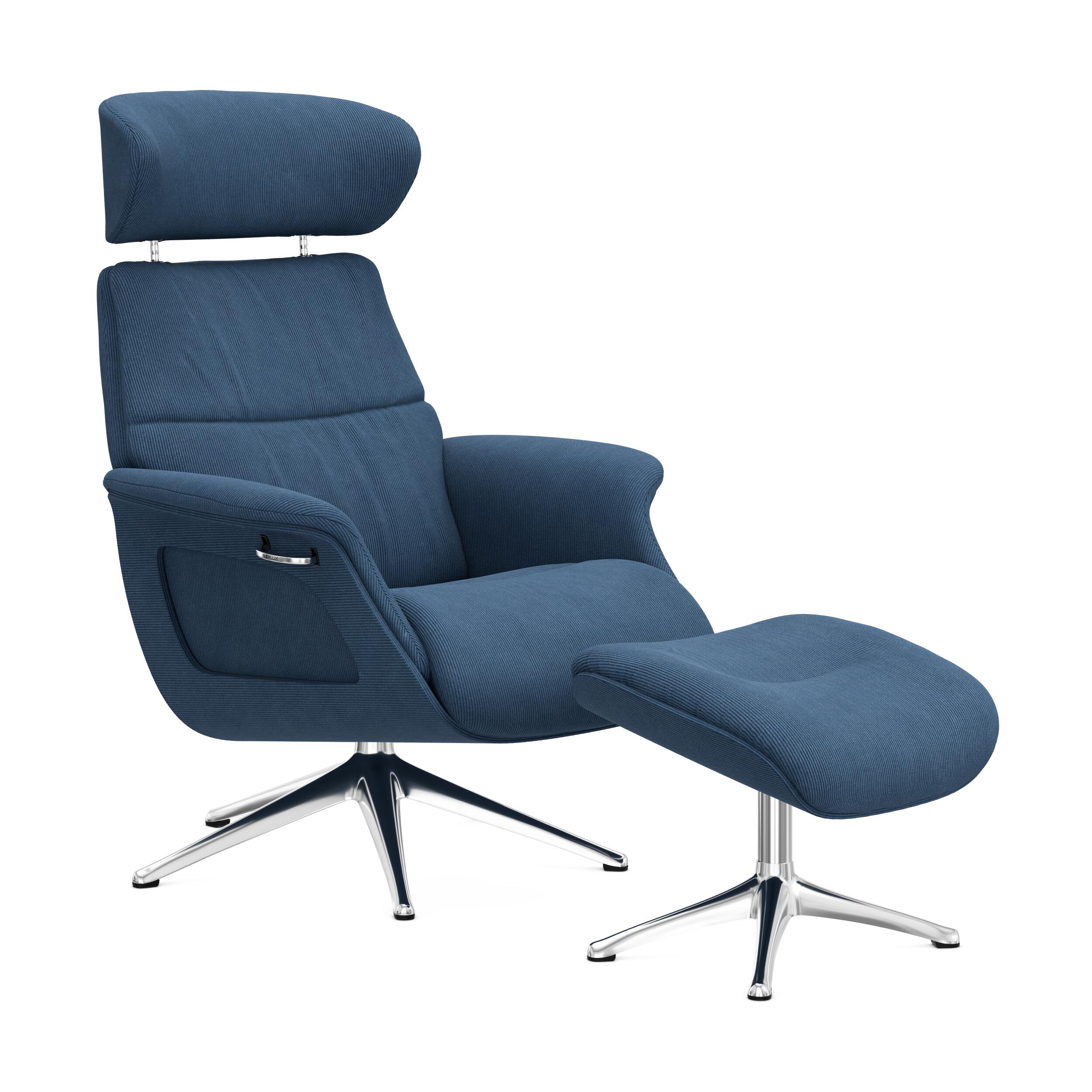 FlexLux Clement Medium fåtölj & fotpall 