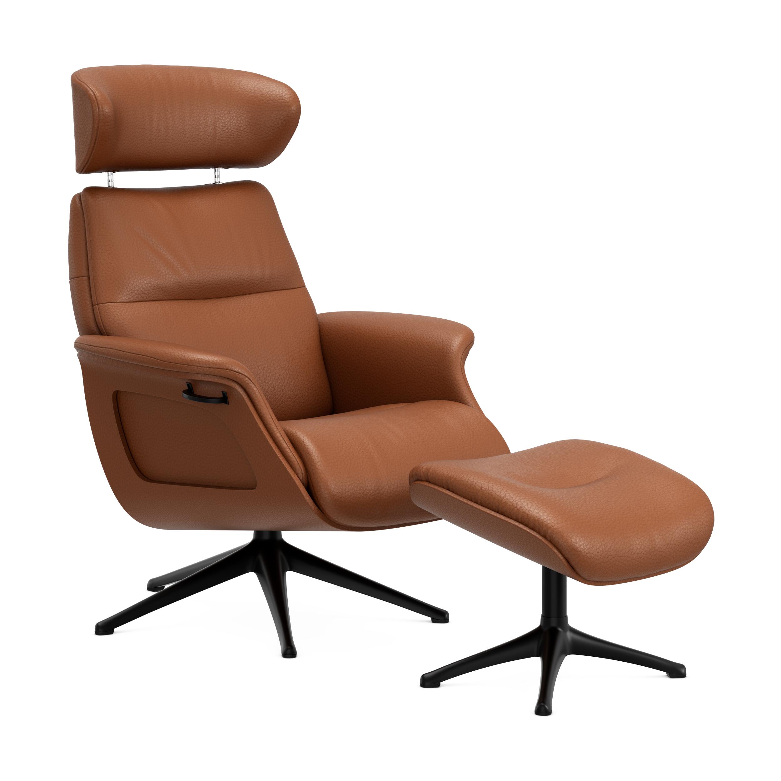 FlexLux Clement Medium fåtölj & fotpall 
