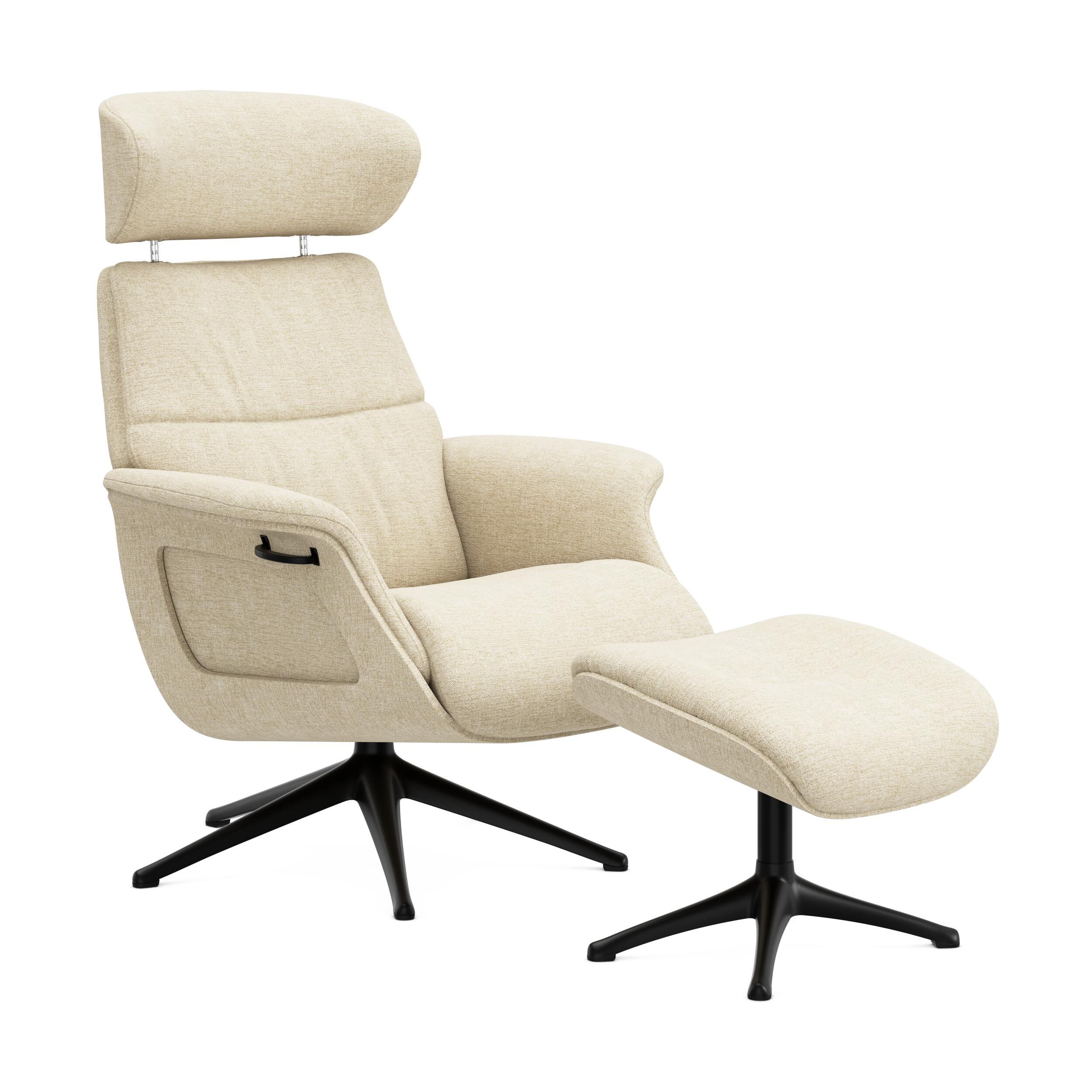 FlexLux Clement Medium fåtölj & fotpall 