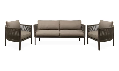 Nerissa Loungeset med trädgårdsmöbler