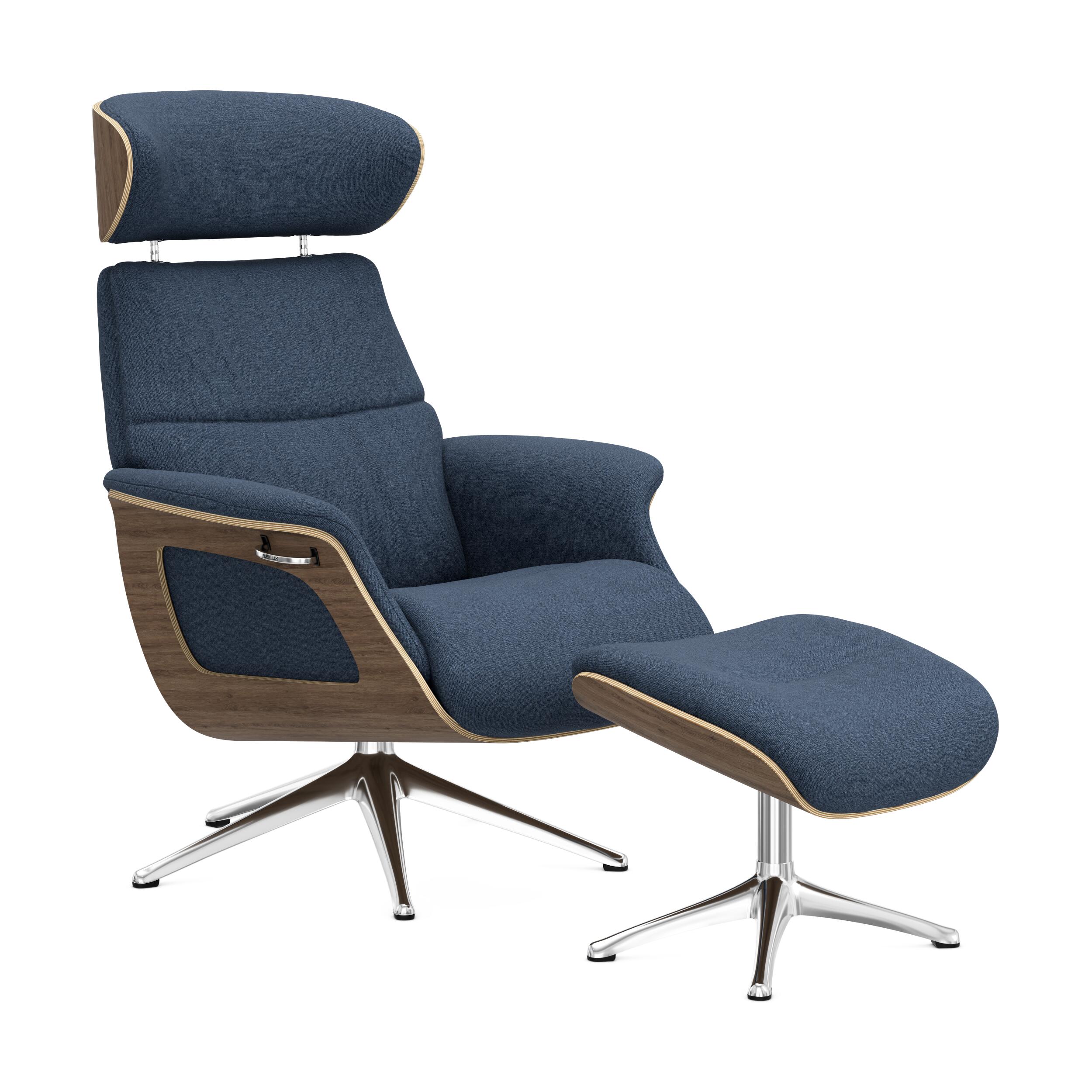 FlexLux Clement Medium fåtölj & fotpall 