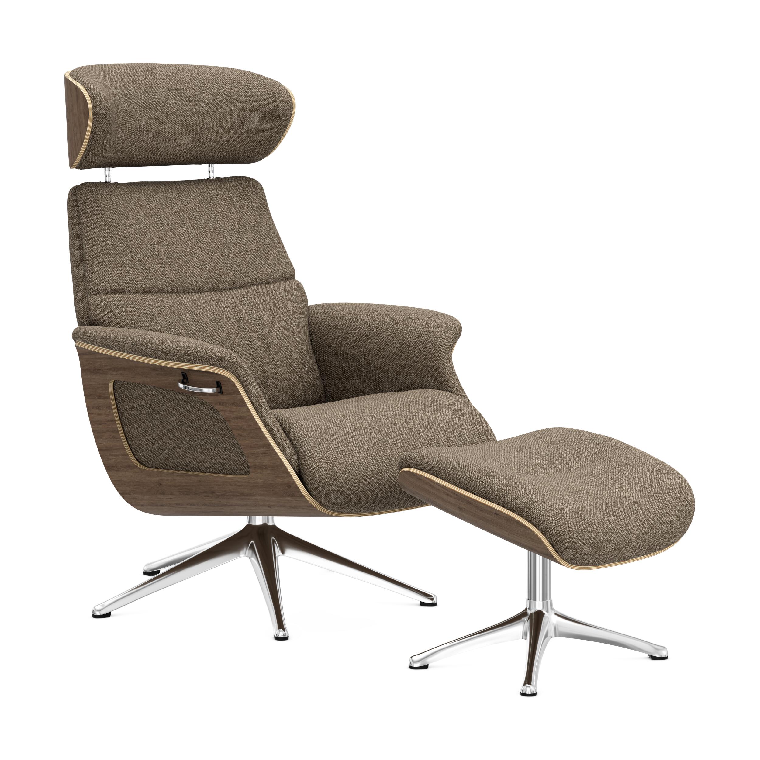 FlexLux Clement Medium fåtölj & fotpall 