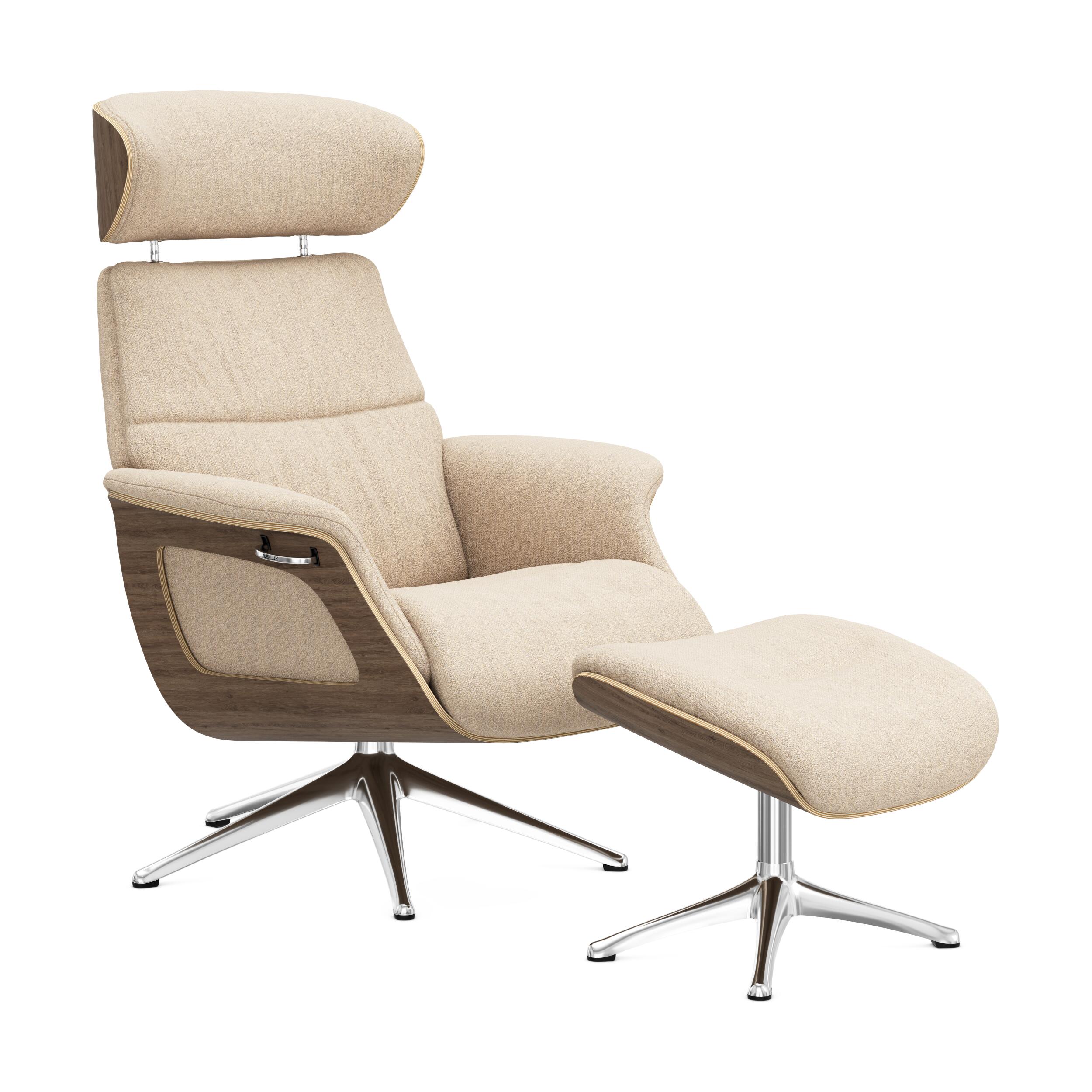 FlexLux Clement Medium fåtölj & fotpall 