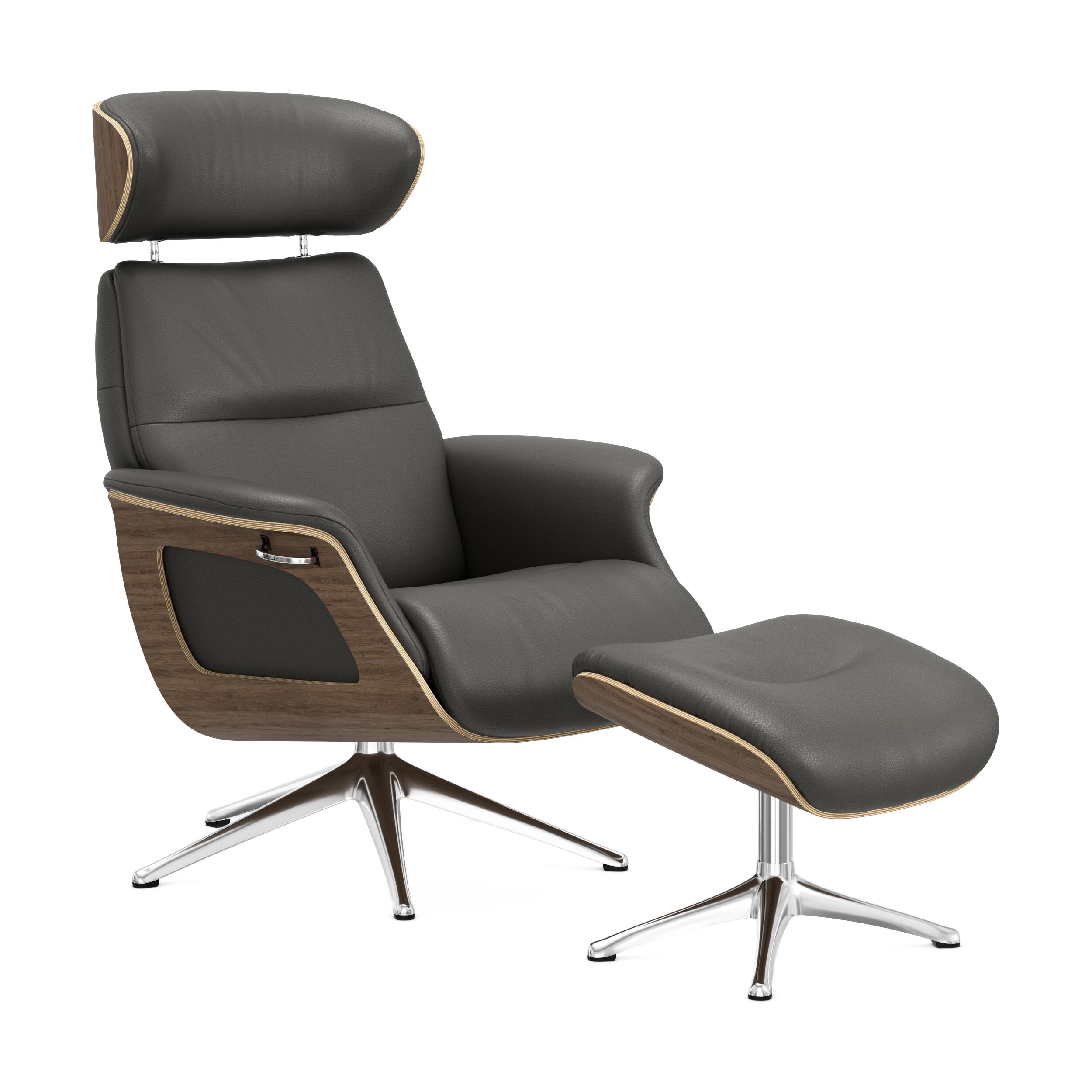 FlexLux Clement Medium fåtölj & fotpall 