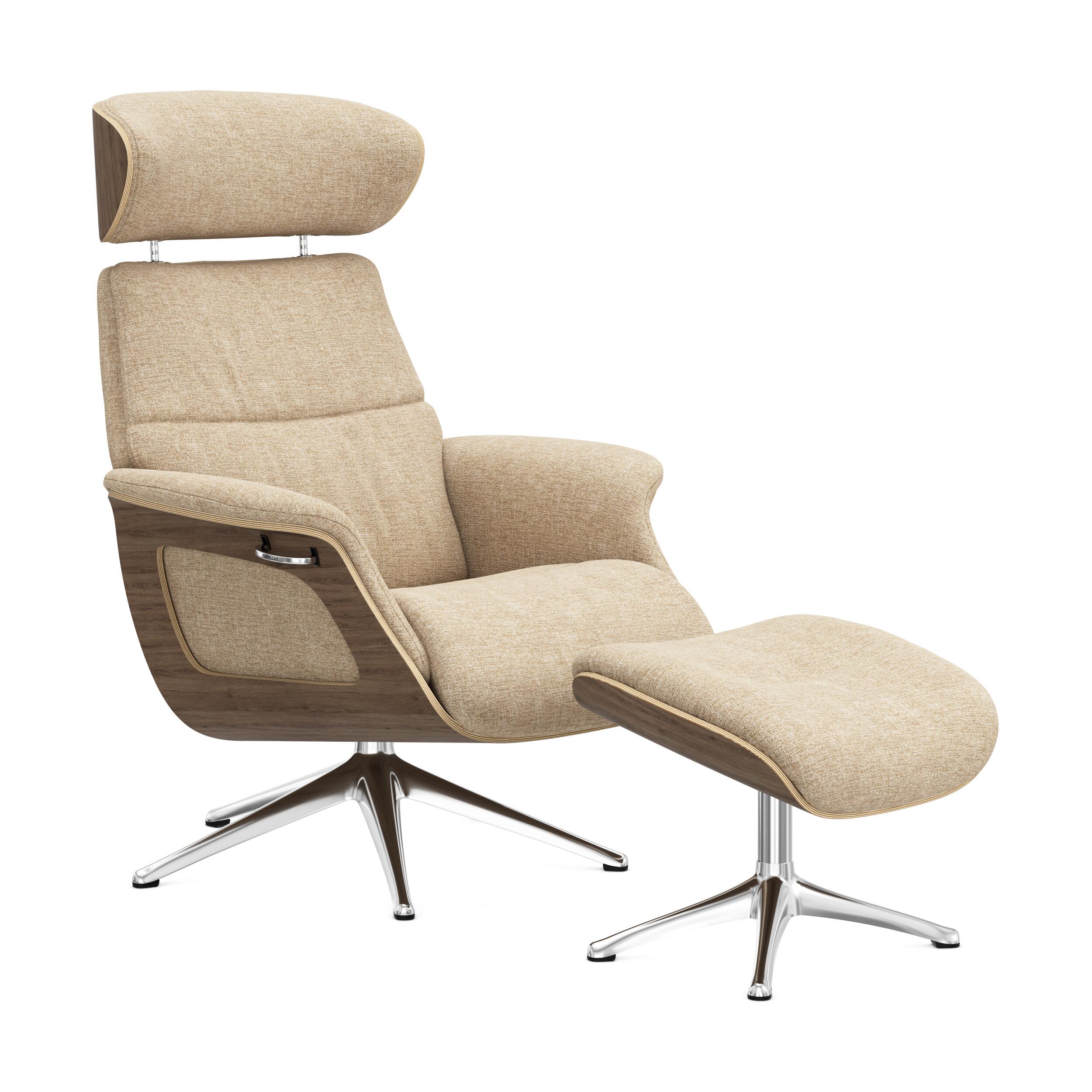 FlexLux Clement Medium fåtölj & fotpall 