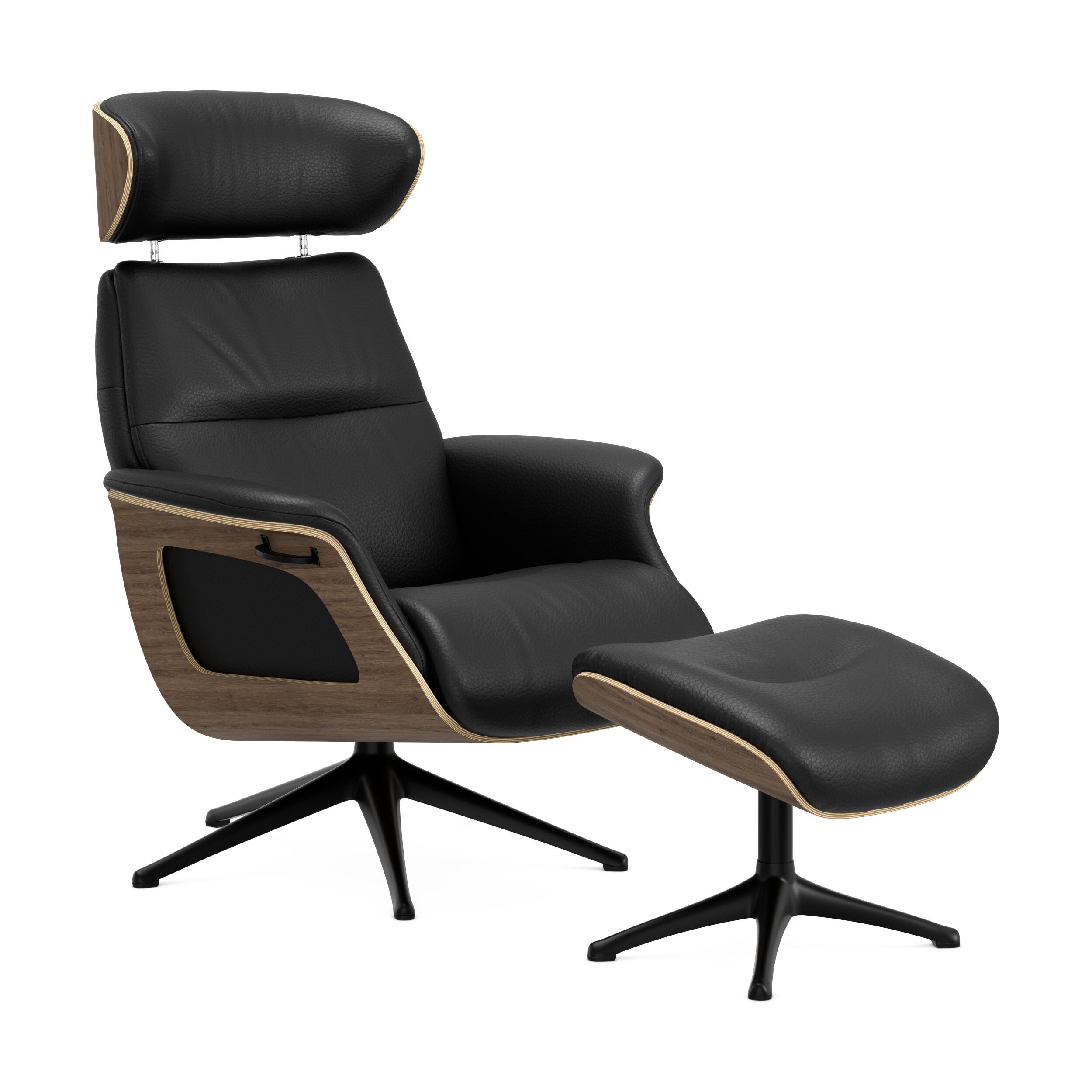 FlexLux Clement Medium fåtölj & fotpall 