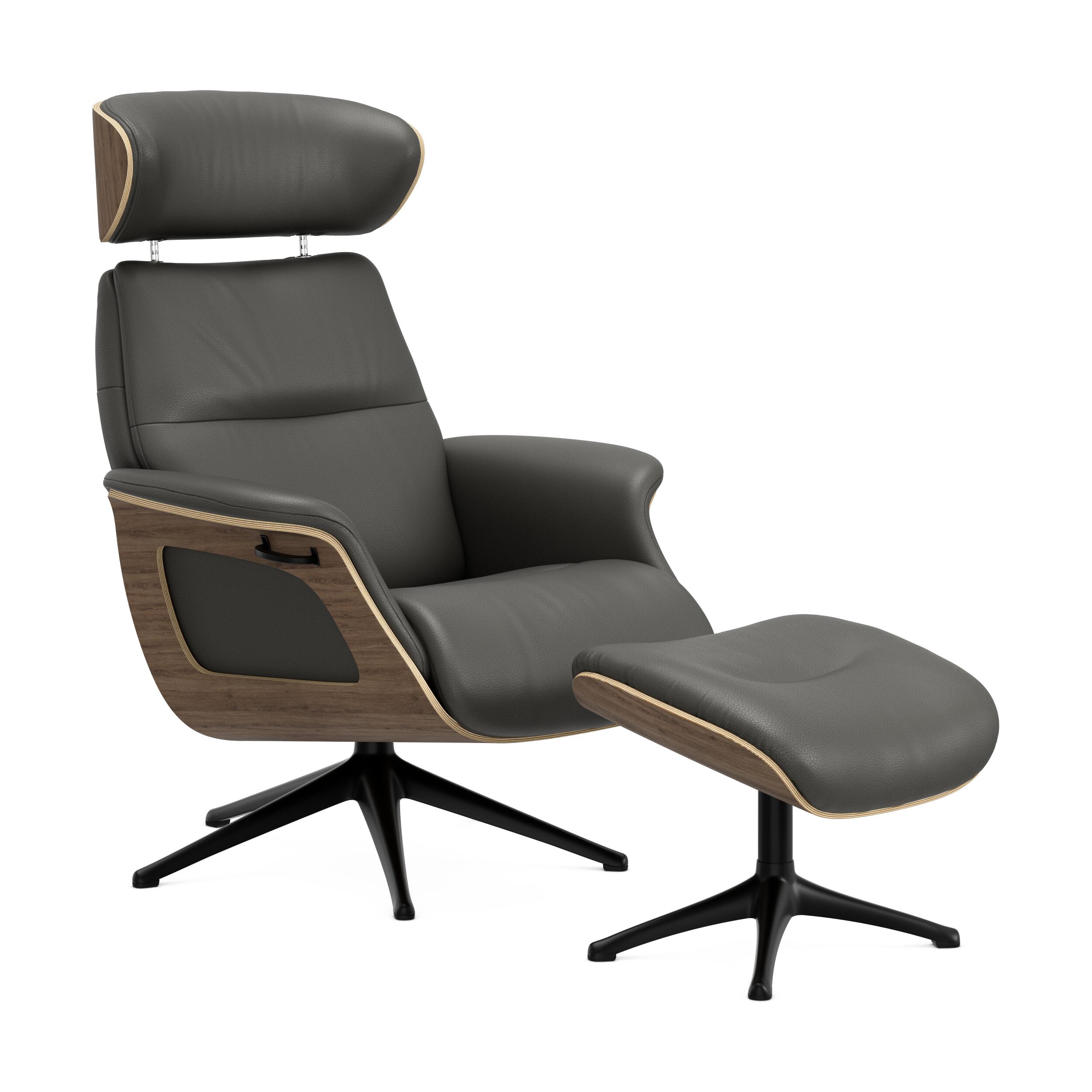 FlexLux Clement Medium fåtölj & fotpall 