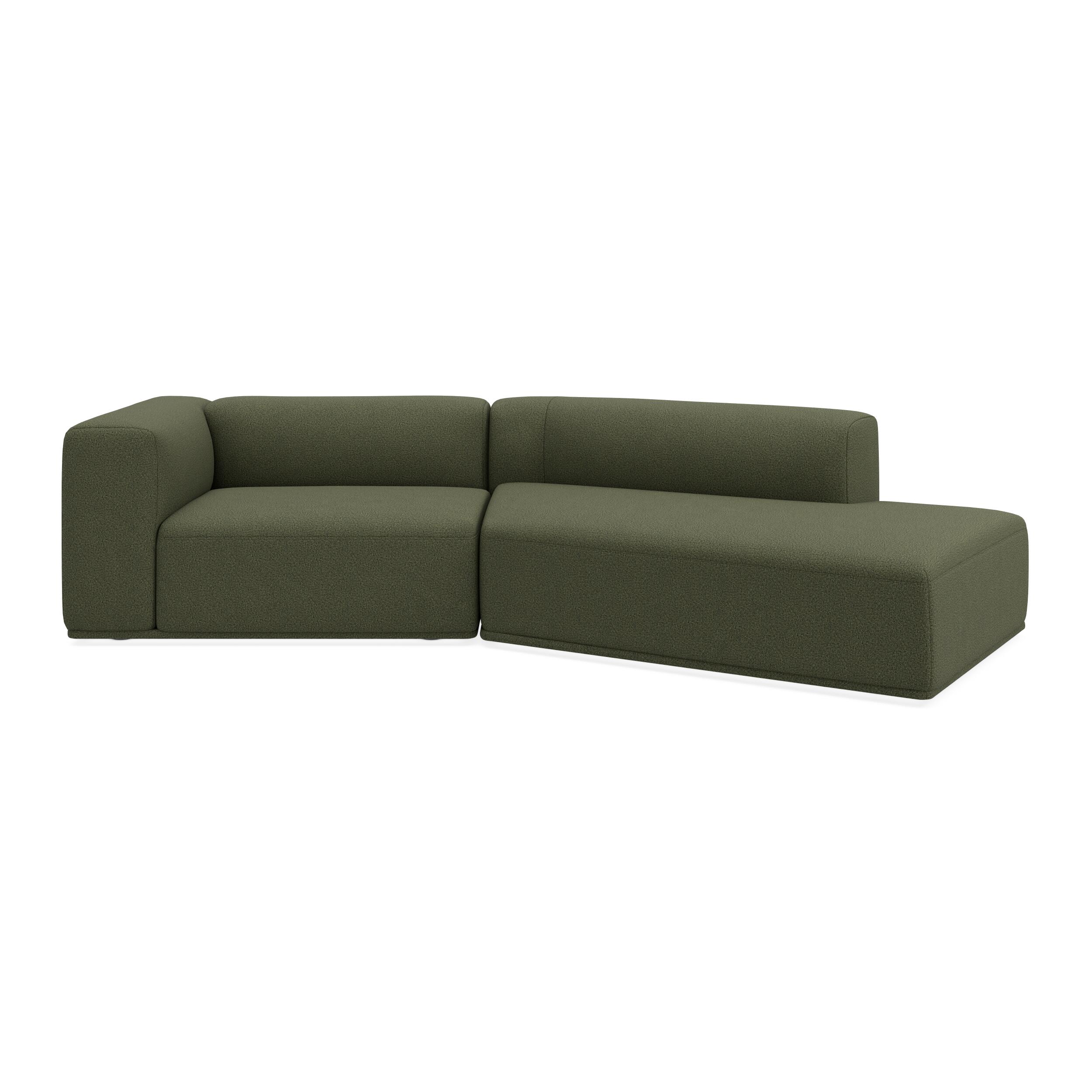 Zano 2-sits vänstervänd soffa med divan