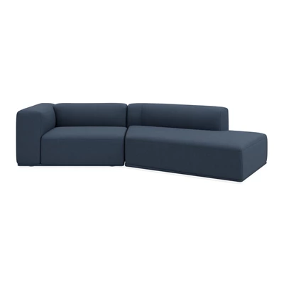 Zano 2-sits vänstervänd soffa med divan