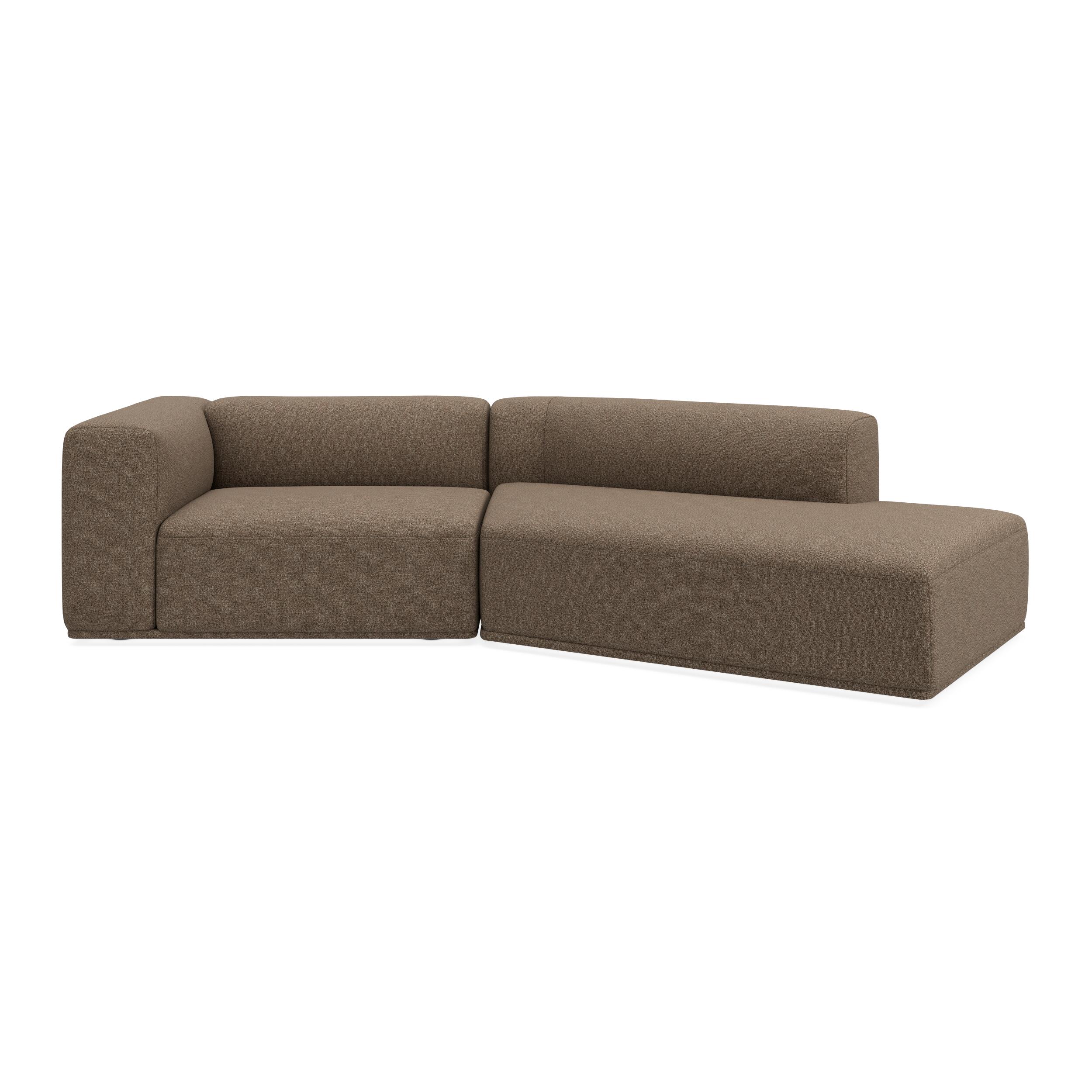Zano 2-sits vänstervänd soffa med divan