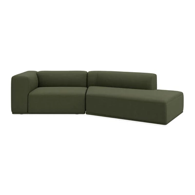 Zano 2-sits vänstervänd soffa med divan