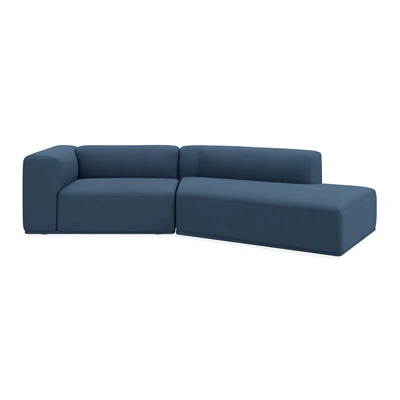 Zano 2-sits vänstervänd soffa med divan