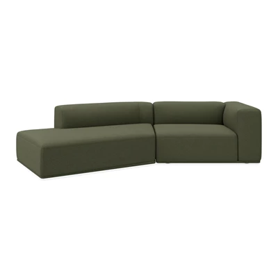 Zano 2-sits högervänd soffa med divan