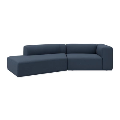 Zano 2-sits högervänd soffa med divan