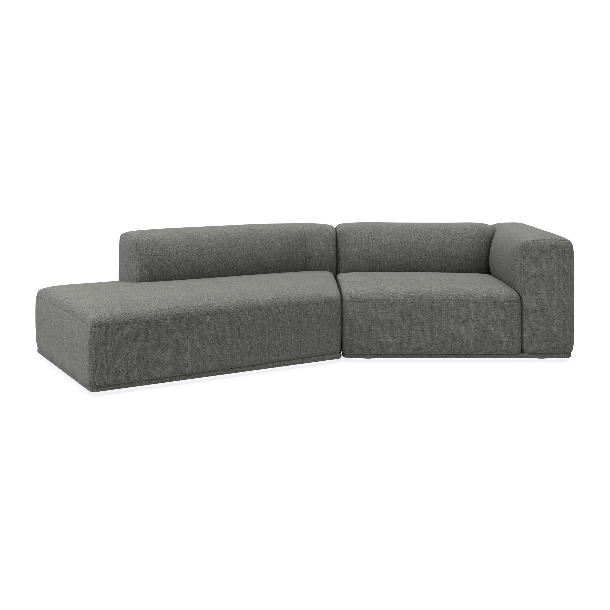 Zano 2-sits högervänd soffa med divan