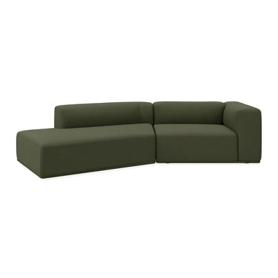 Zano 2-sits högervänd soffa med divan