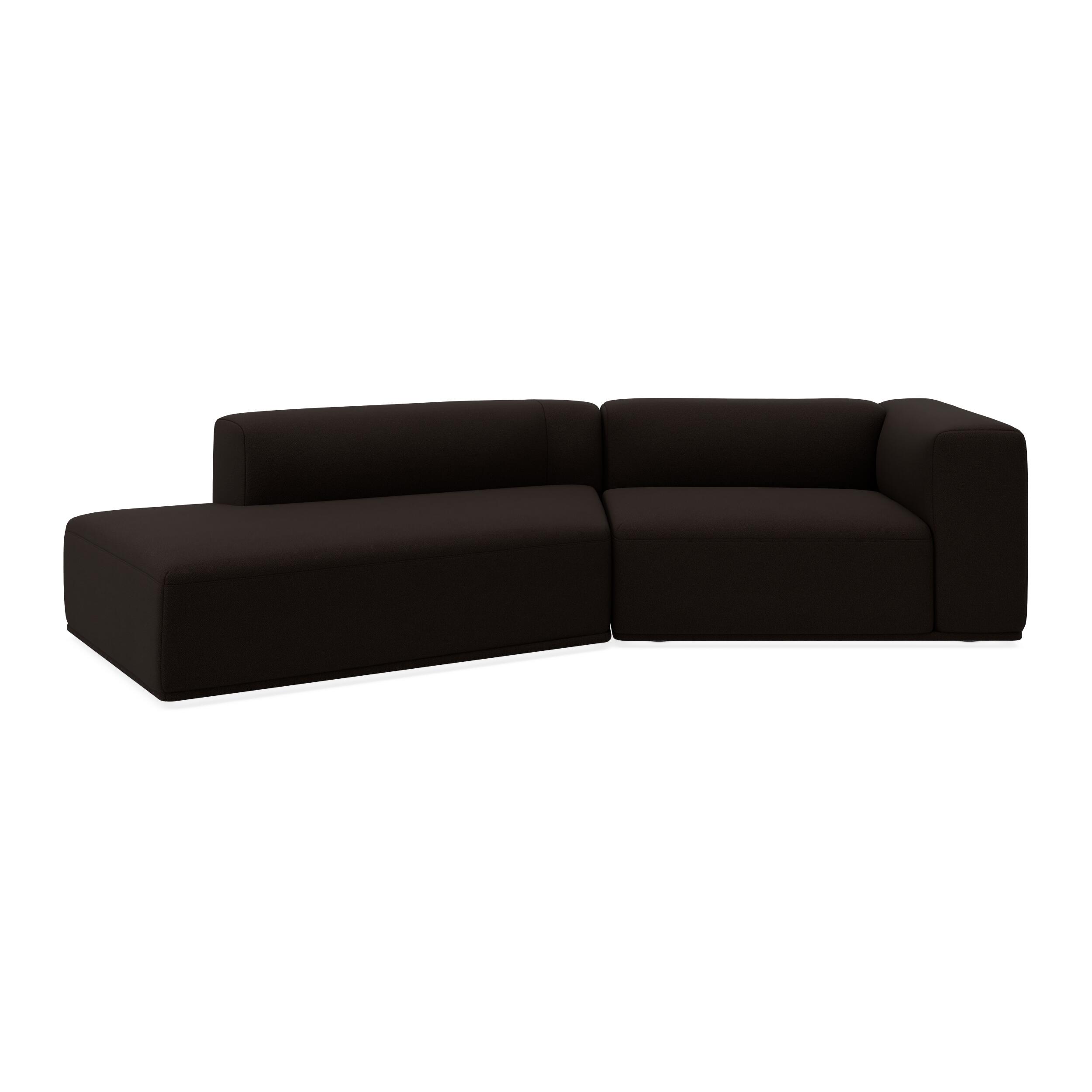 Zano 2-sits högervänd soffa med divan