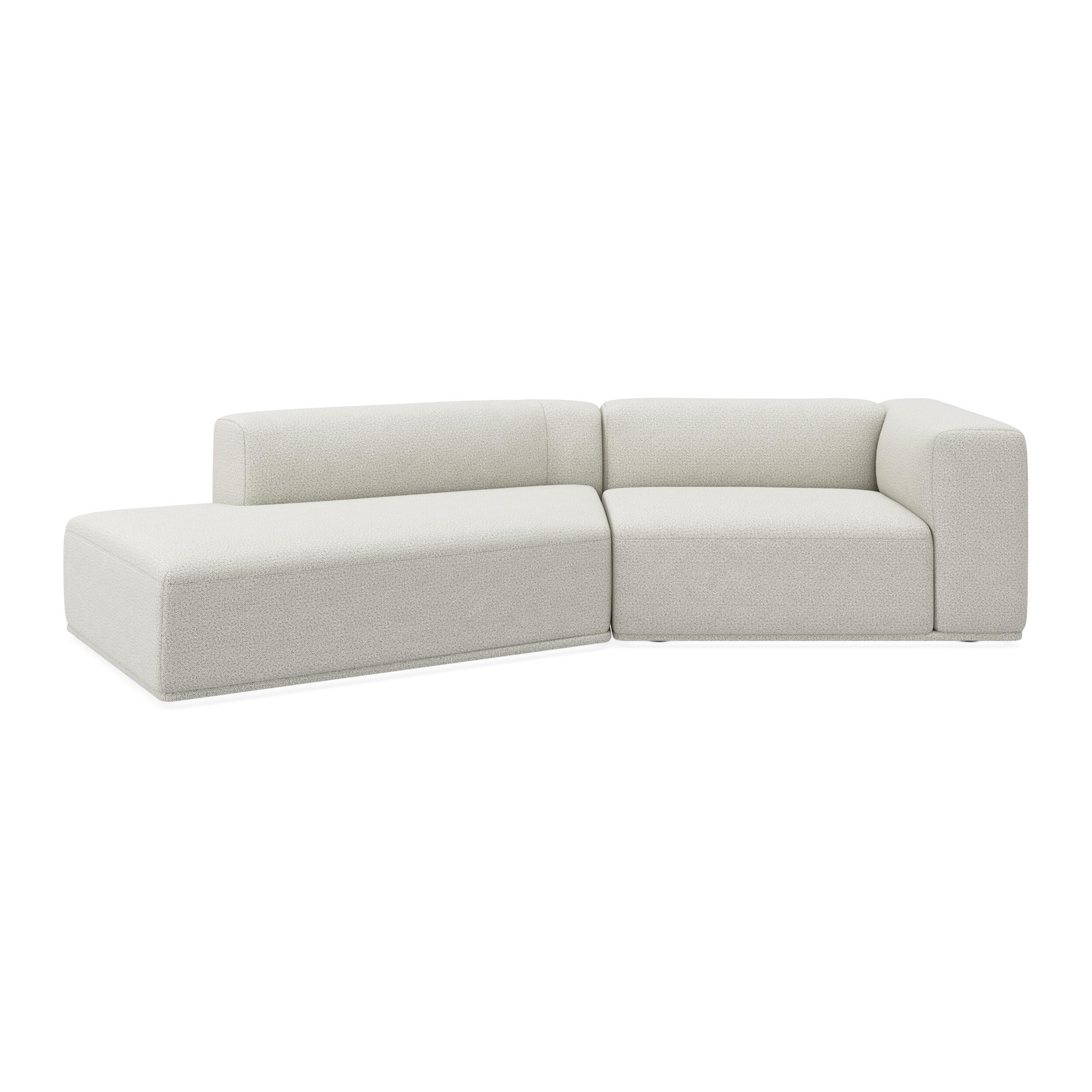 Zano 2-sits högervänd soffa med divan