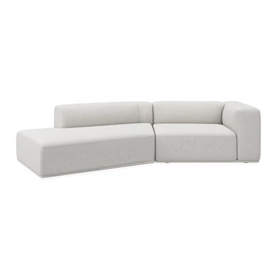 Zano 2-sits högervänd soffa med divan