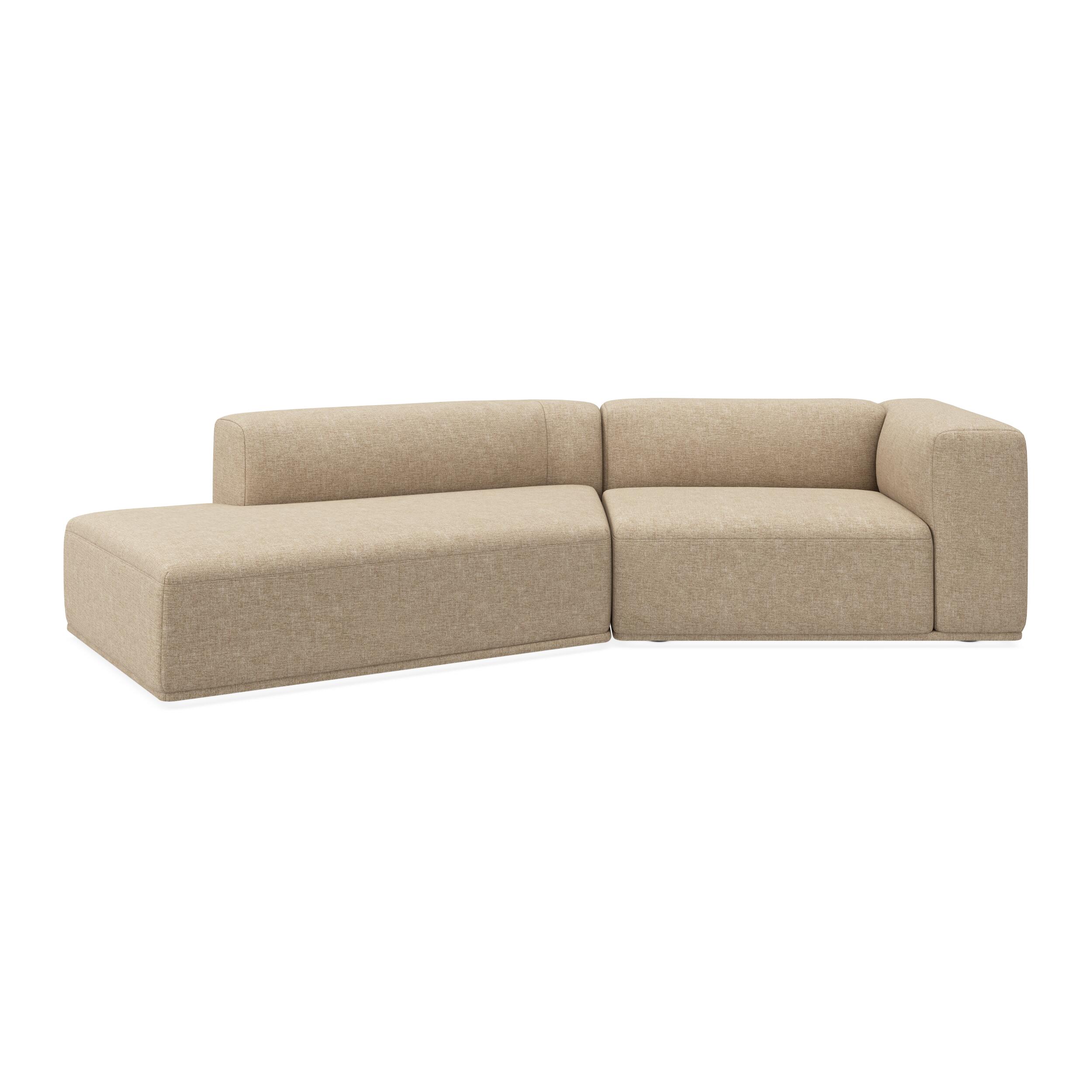Zano 2-sits högervänd soffa med divan