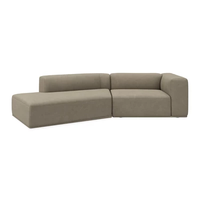 Zano 2-sits högervänd soffa med divan